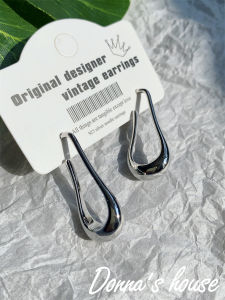 Elegant Simple Golden C-Shaped Ear Cuff Silver Needle Open Ring Ear Ring Fashion Jewelry Womens Accessory Geometric Pattern