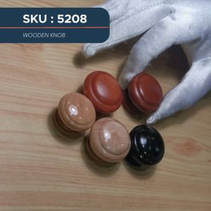 5208 10PCS 28MM/33MM Cabinet Knobs Round Wood Drawer Knobs Cupboard Wardrobe Door Pulls Handles Furniture Hardware