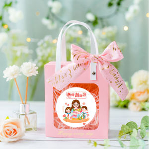 Easter Gift Bag Handheld Empty Box for Teachers And Mothers European Style Plastic Candy Box Can Pack 15-20 Alpines Candies