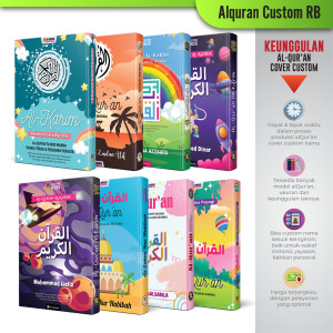 Alquran Custom Nama Anak Isi Al Quran Terjemahan Tajwid Warna Warni Tanpa Terjemah 30 Juz Lengkap