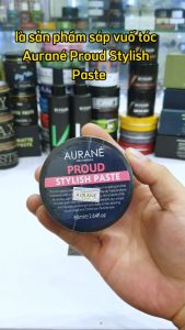 [Chính Hãng Pháp] Sáp vuốt tóc kiểu bóng tóc Aurane Proud Stylish Paste 80ml - + Quà Tặng