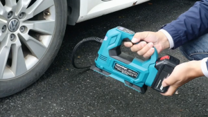 18V Makita Battery Cordless Electric Inflator - Portable Digital Car Air Compressor with Indicator