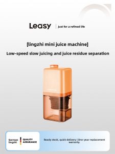 LEASY | Mini Juice Extractor with Juice Separation for Fruits and Vegetables