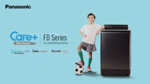 PANASONIC 16.5kg Top Load Washing Machine Inverter Hot Wash StainMaster+ NA-FD165V3BT WAH LEE STORE