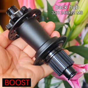GOLDIX | GOLDIX MTB Hub 32Hole BOOST 6 Pawl Quick Release Thru Axle Elbow High Strength Mountain Bike Hub Cycling Parts