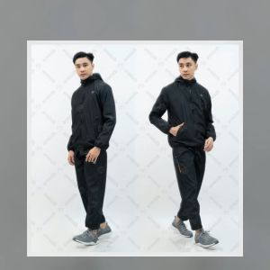 Armisth - One Set Olah Raga Parasut Premium Arset / Setelan Jaket dan Celana Training Parasut