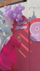Paket Dekorasi Tema Hello Kitty & Labubu Cocok Untuk Anak Laki-Laki Dan Perempuan/Dekorasi Pesta