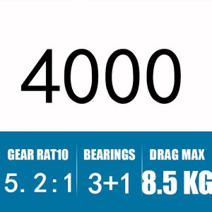 Shimano Sienna Original Spinning Fishing Reel Seawater Freshwater 500-4000 Ar-C Spool 3D Gear  Fishing Tackle Fish Reel Pesca