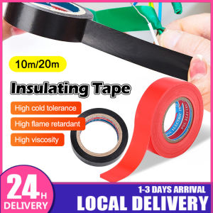Premium PVC Insulation Tape Insulation Adhesive Electrical Tape Strong Adhesive Electrical Work Wire Tape Heat Isolation Proof for Electric Electrical Wiring Wire Wrap Tape Balut Wayar Lampu 16mm 18mm