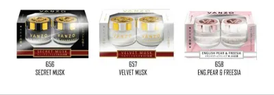 BUY 3 FREE 1 SANITIZER Vanzo Car Perfume Car Air Freshener Car Refresher| 65ML | 15ML(2mini set)