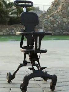 Auby dilipat Stroller ringan stabil lembut kerusi tangan Push untuk bayi