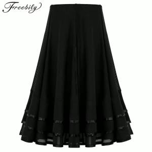 Trẻ Em Cô Gái Tây Nha Paso Doble Hiệu Suất Trang Phục Bull Flamenco Phòng Khiêu Vũ Latin Tango Khiêu Vũ Váy Tiered Lưới Dancewear