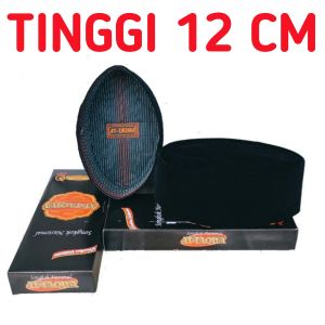 Kopiah Peci Hitam Besar Jumbo Peci Songkok Pria Ukuran Jumbo Besar Nomor 11 12 13 14 Terbaru 2023 Peci Pria Ukuran Jumbo