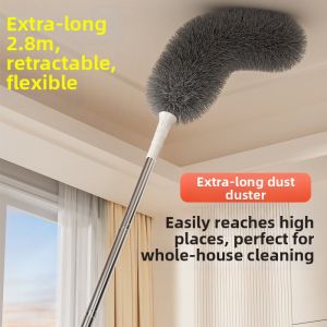 rosekey | Dust Remover Chicken Feather Duster Extendable
