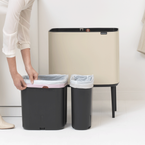 brabantia | Touch Open High Capacity Classified Trash Can