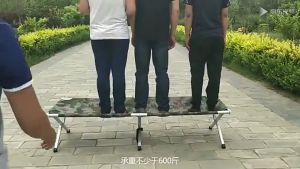 RAGON Silver Knight Ultralight Compact Single Folding Bed: An Outdoor Sleeping Solution