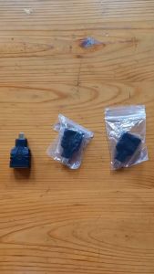 Konektor HDMI to Micro HDMI Converter Adapter Connector Gender Micro HDMI Male to HDMI Female Full HD Gold Plated High Quality