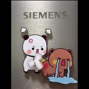 Panda Bubu and Dudu Fridge Magnet Cartoon Panda Yier Refrigerator Magnet Couple Gift Furniture Ornaments for Friends Gift