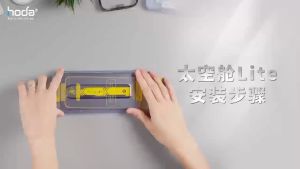 Kính cường lực màn hình HODA CLEAR 2.5D cho IP 15 Pro Max / 15 Pro