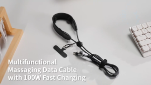 MeeGoo Massage Charging Cord PD 100W Fast Charging Type-C To Type-C Cable Suitable For all phone