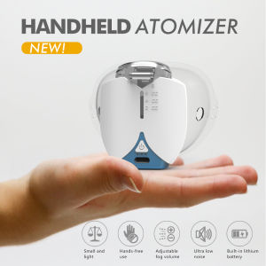 Mini Portable Nebulizer Silent Handheld Inhaler Ultrasonic Nebulizer Medical Grade Atomizer Baby Kids Adult for Cough Asthma
