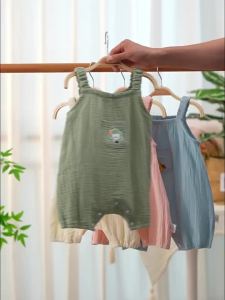 CAIYINGFANG | Cotton Infant Summer Thin Romper Sleepwear