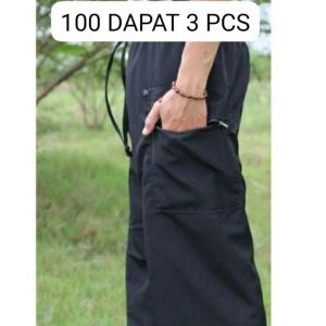 100 DAPAT 3 PCS Celana komprang celana santri Celana pangsi Celana sirwal Celana cingkrang Celana cargo Celana silat anak dan dewasa Celana sontog Celana sholat
