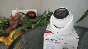 Hikvision กล้องวงจรปิด  Camera DS-2CE76D0T-LMFS Lens 2.8 MM  ฟรี Adaptor 12V 1A x 1 ตัว BNC F-TYPE x2