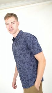 Forest Woven Full Print Men Shirt | Baju Kemeja Lelaki - 621275