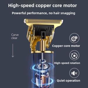 MONLEYTA | German Multifunctional Hair Clippers Shaver For Men Bald Head Trimming Machine Professional Barber Electric Razor Beard Trimmer