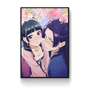 KAYOU | 5D DIY Diamond Painting Kit Maomao The Apothecary Diaries Cute Anime Art Full Drill Rhinestone Mosaic Wall Decor Gift for Home