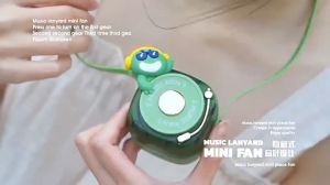 🔥🔥พัดลมแขวนคอ พัดลมินิ mini fan neck ชาร์จแบบUSB พัดลมพกพา เชื้อกระชับ 3 ระดับ พัดลมน่ารัก ราคาพิเศษ