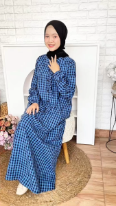 setelan anak tanggung set tunik dan rok anak model korean style motif cutetrik terbaru 2025