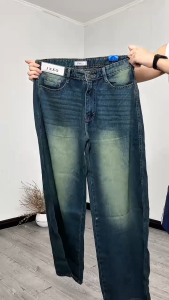 JINISO - Denim Oversize Baggy Loose Jeans Pria 758