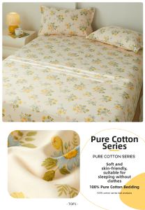 AITONGNUAN | 100 Cotton Bed Sheet for Dormitory 1.5m