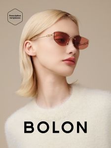 BOLON | Colorful Beautifying Rimless Sunglasses
