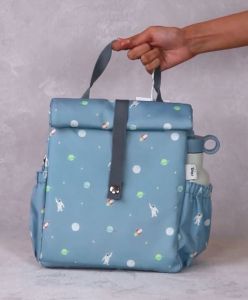 CITRON 2022 l Insulated Roll-up Lunch Bag with 2 Side Pockets l Insulated Roll-up Lunch Bag-Dino l Insulated Roll-up Lunch Bag-Spaceship l Insulated Roll-up Lunch Bag-Unicorn l Insulated Roll-up Lunch Bag-Cherry l Insulated Roll-up Lunch Bag-Lemon