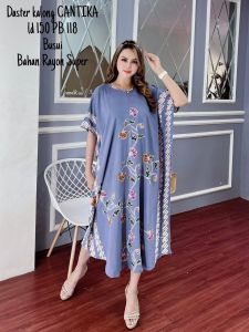 Daster jumbo longdress lowo jumbo ld 150 jaminan 100% no luntur muat bb 100kg busui bumil termurah