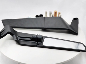 CNC Wind Wing Rotating Side Mirror Universal Reduces Wind Resistance Full Alloy suit side mirrors