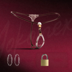 Customizable Women Chastity Belt Remote Unlock