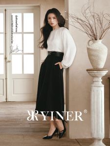 French Pleated Silk-blend Satin Shirt