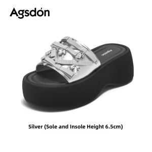 Agsdon | Summer Outwear Height-Boosting Comfort Thick Sole Sandals