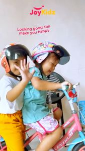 JOYKIDZ Helm Anak Chips Motif Karakter Cowo Cewe Usia 2-5 Tahun