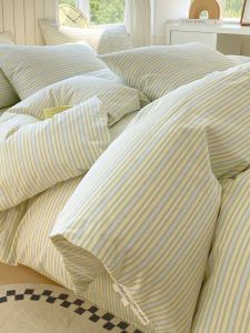 Deesse | Bộ Bọc Chăn Flannel Cotton Dày 220x240