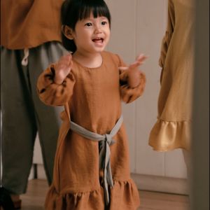 LAILA SET / Setelan Muslim Tunik Anak Polos by Kaija Indonesia
