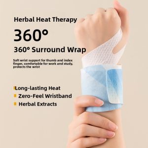 Wrist Heating Pad Steam Heating Warmth Bracelet Acupoint Moxibustion Gaming Fishing Thermal Care Joint Support Home Use