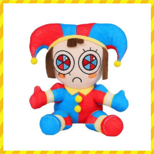 Bandai | New Styles The Amazing Digital Circus Pomni Jax Plush Toy Anime Cute Theater Rabbit Doll Cartoon Clown Christmas Kids Gifts
