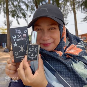 Minyak Wangi lelaki AMS tahan lama 24 jam Perfume Men original.