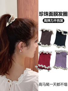 High Elasticity Hair Ties for High Ponytail And Bun Korean Style Womens Fashion Hair Accessories Fresh out New 2024 Autumn