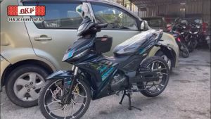 𝗕𝗞𝗣 𝗙𝗥𝗘𝗘 𝗦𝗞𝗥𝗨 ORIGINAL BKP BASKET WMOTO F15 F 15 FLASH 150 F15I Plastic Plastik Pvc Motor Front Bakul Depan Raga Motorsikal Motorcycle ORI